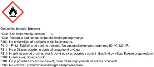 Varnostni list