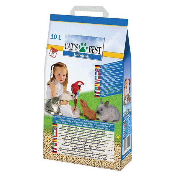 Cat's Best Universal lesni peleti - 10 l