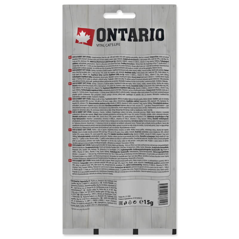Ontario Cat Stick - raca in zajec - 3 x 5 g (2)