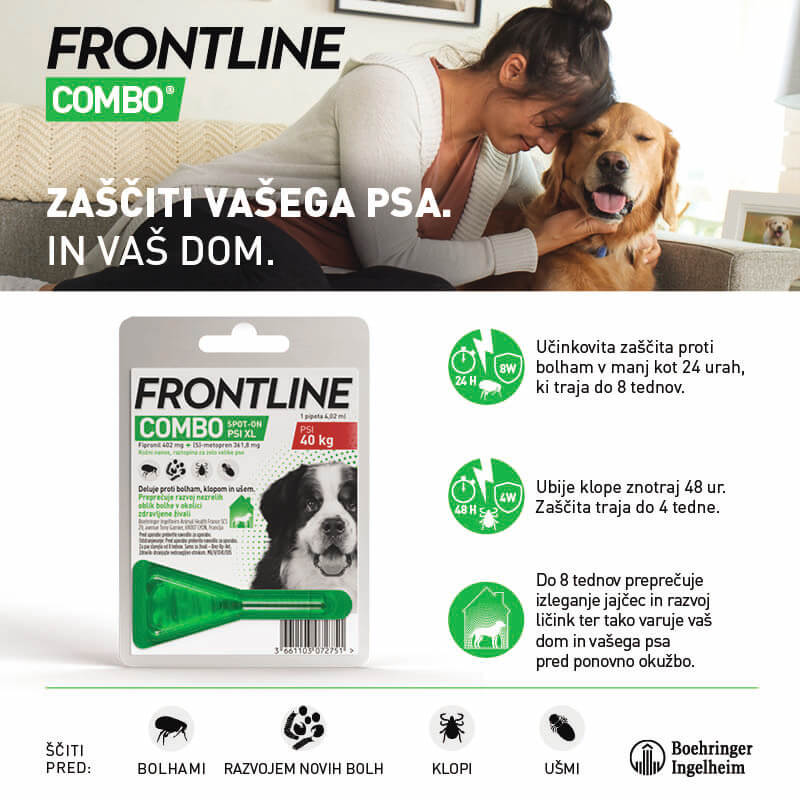 Frontline Combo spot on za pse - XL ampula 4,02ml (3)