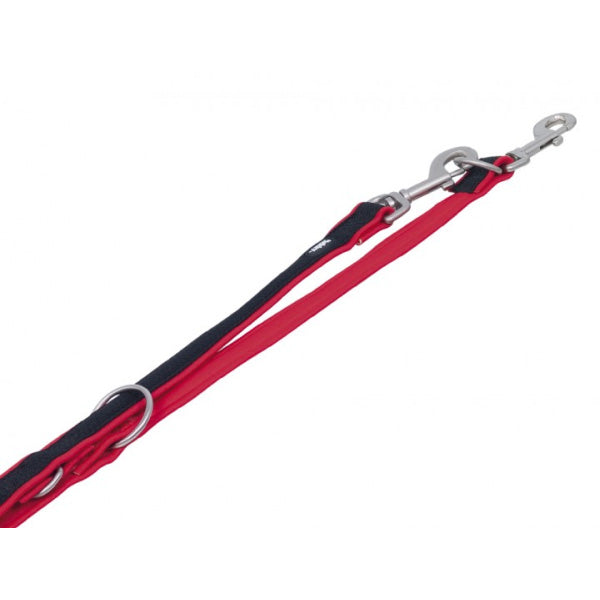 Nobby Preno Mesh povodec za trening – rdeč - 200 cm - 20 mm