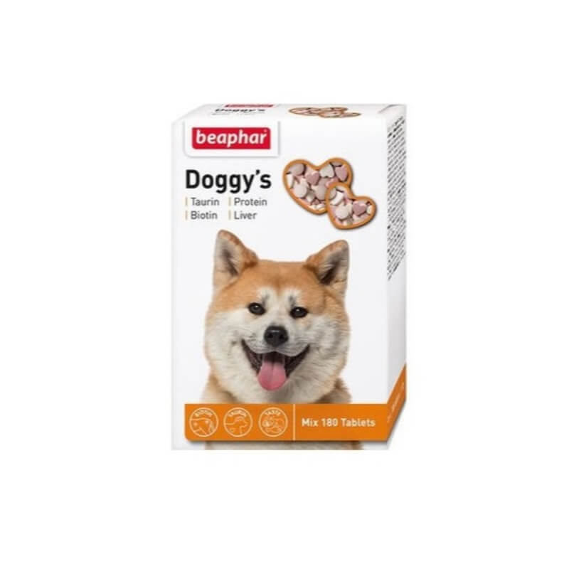 Beaphar Doggy's Mix vitaminski posladek - 180 tablet
