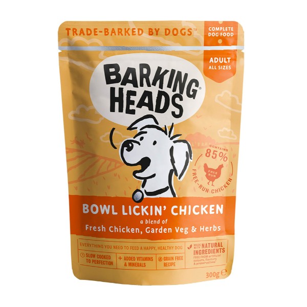 Barking Heads Bowl Lickin' Chicken - piščanec - 300 g - 300 g