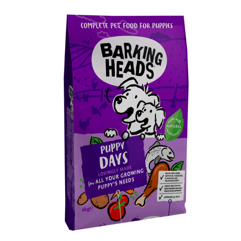 Barking Heads Puppy Days grain free - 6 kg