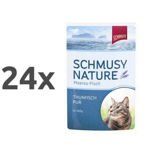 Schmusy Nature - tuna - 100 g - 24 x 100 g