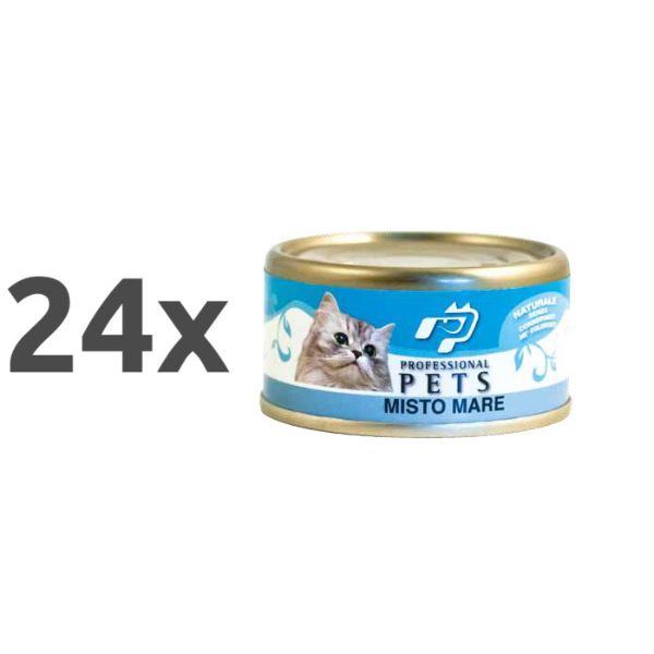 Professional Pets Naturale – morski sadeži – 70 g - 24 x 70 g