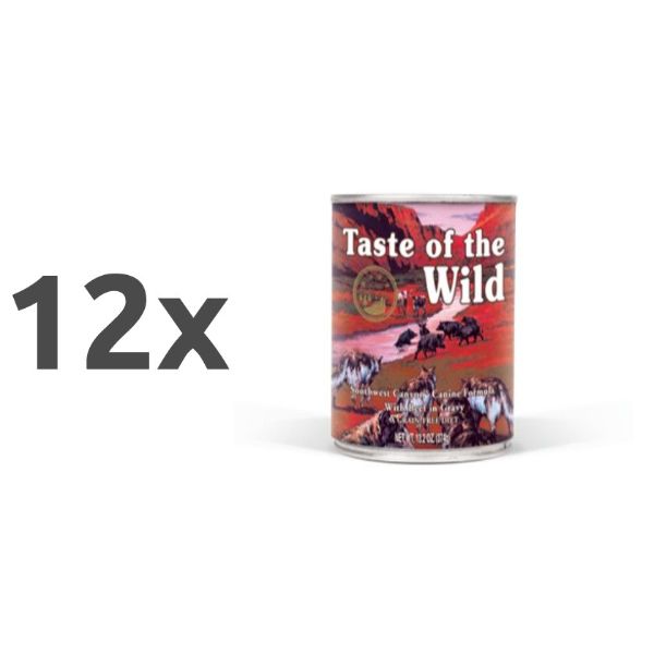 Taste of the Wild Canyon - govedina - 390 g - 12 x 390 g