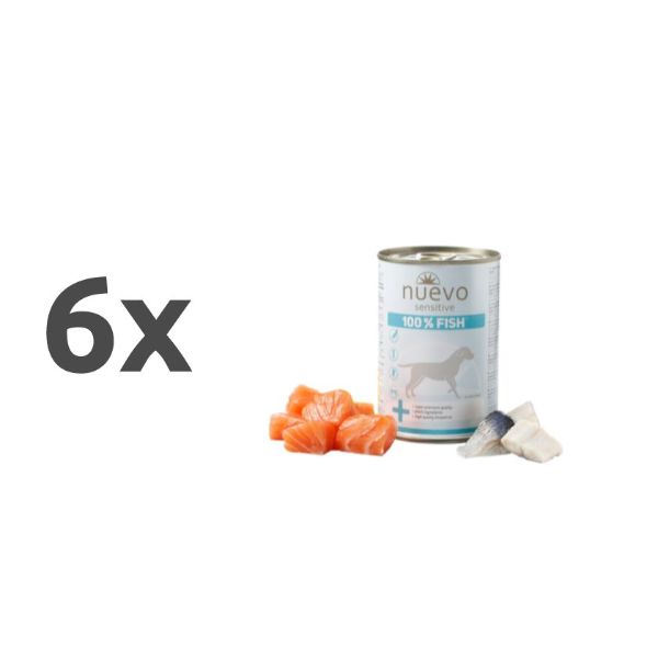 Nuevo Adult Sensitive - riba - 375 g - 6 x 375 g