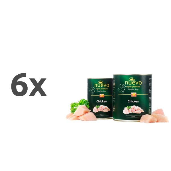 Nuevo Adult - piščanec - 6 x 800 g