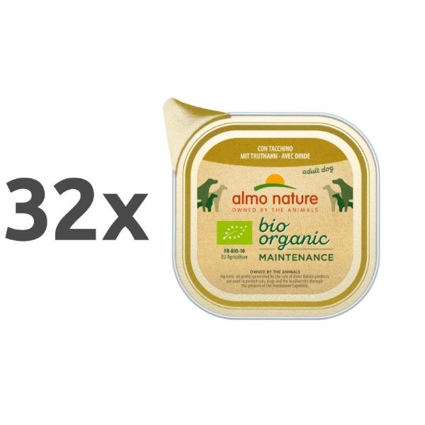 Almo Nature Bio Organic - puran - 100 g - 32 x 100 g