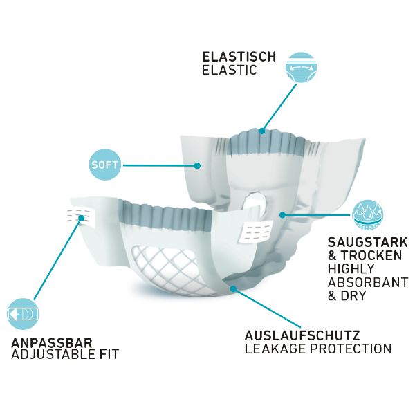 Nobby plenice za samice (12 kos) - 38-56 cm (4)