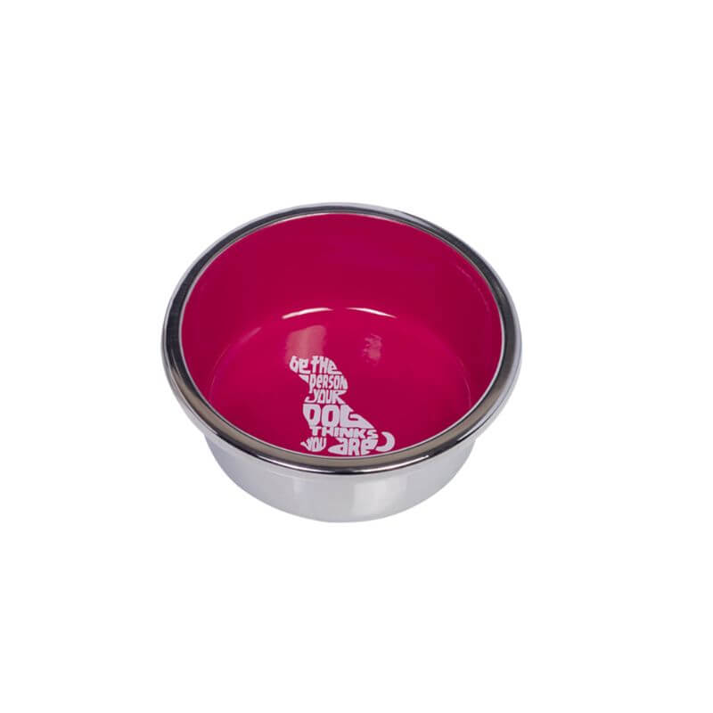 Nobby kovinska posoda Wise, rdeča - 13,5 cm/0,47 l