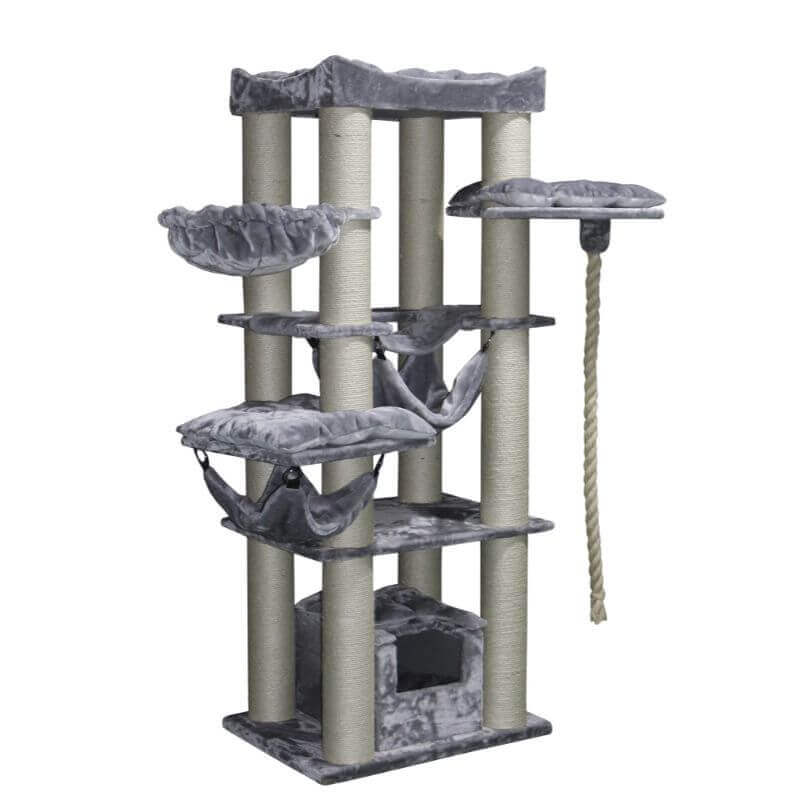 Nobby praskalnik Rubi, siv - 60 x 80 x 197 cm