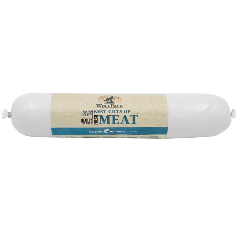 WolfPack Delicatesse mesna klobasa - losos - 800g