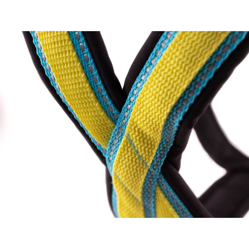TrOP oprsnica Base Harness, rumeno modra - M (4)