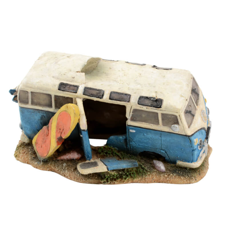 Aquatlantis dekor, kombi surfer - 16,5 x 11 x 8,5 cm