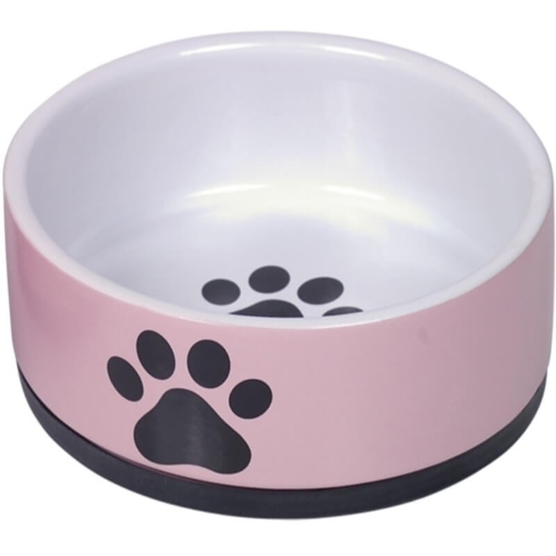 Nobby keramična posoda Paw, pink - 400 ml