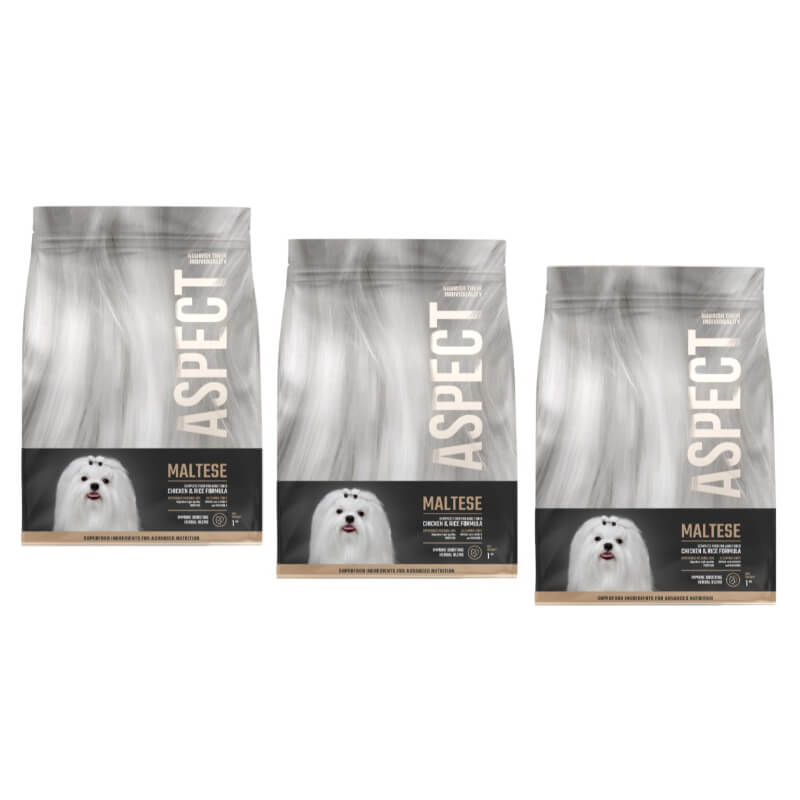 Aspect Maltese Adult - piščanec in riž - 3 x 1 kg