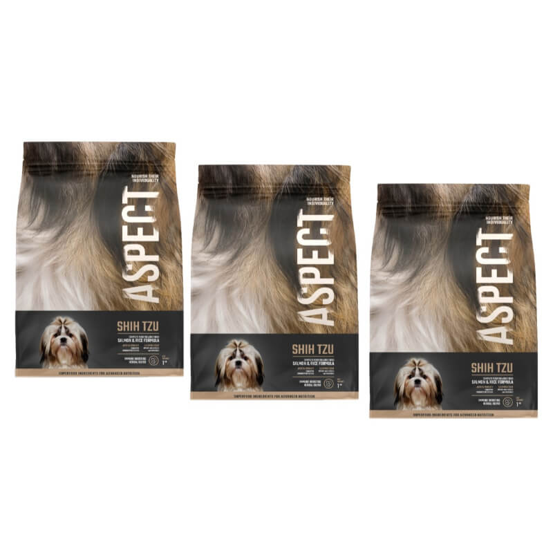 Aspect Shih-Tzu Adult - losos in riž - 3 x 1 kg