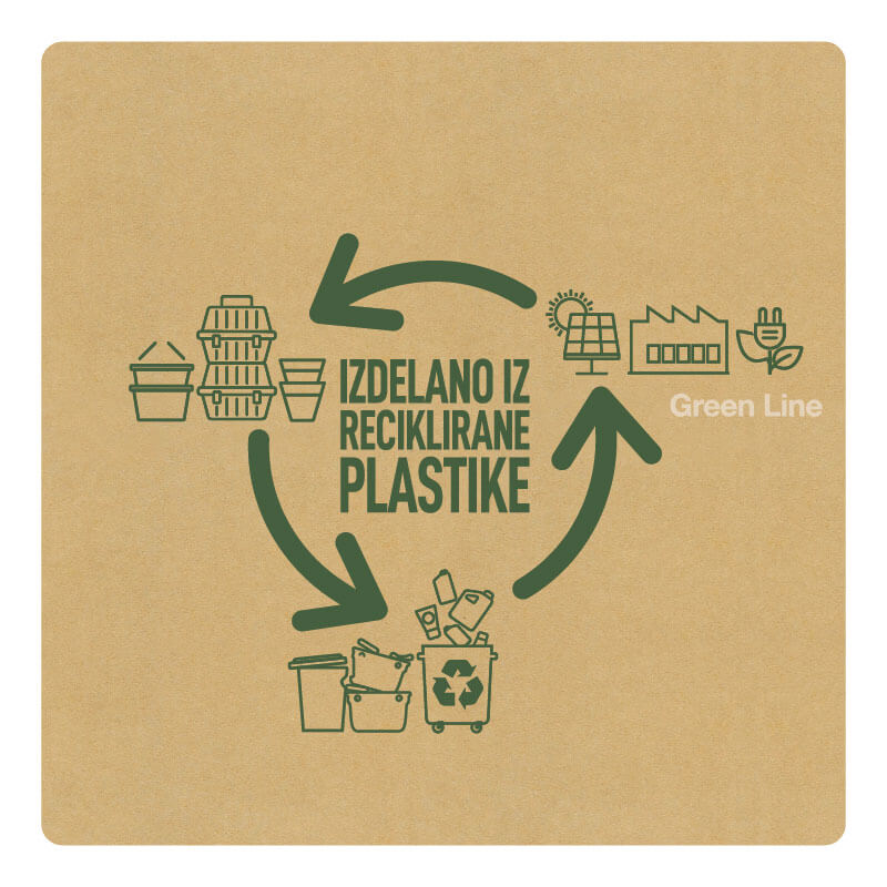 Stefanplast Cathy pokrito mačje stranišče Green - 56 x 40 x 40 cm (3)