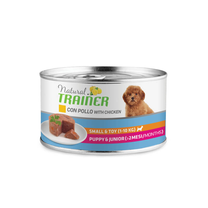 Natural Trainer Small/Toy Puppy/Junior - piščanec - 150 g