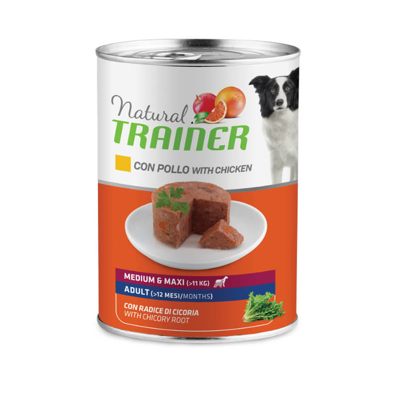Natural Trainer Medium/Maxi Adult - piščanec - 400 g