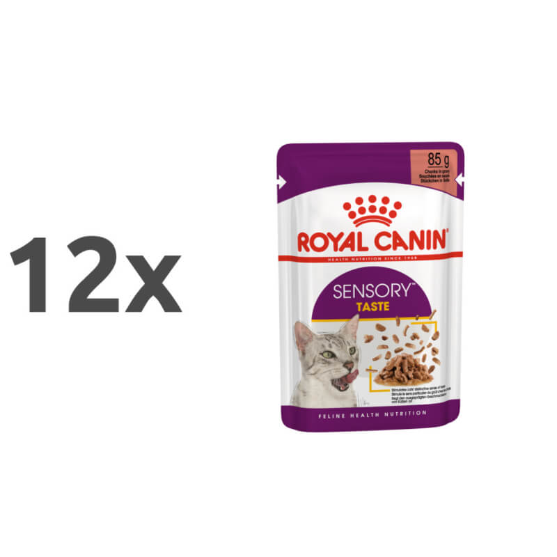 Royal Canin Sensory Taste - omaka - 12 x 85 g