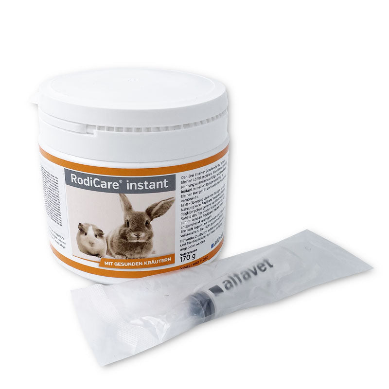 RodiCare Instant krmna mešanica za kunce in male glodalce - 170 g (2)