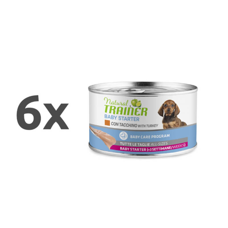 Natural Trainer Baby Starter - puran - 6 x 140 g