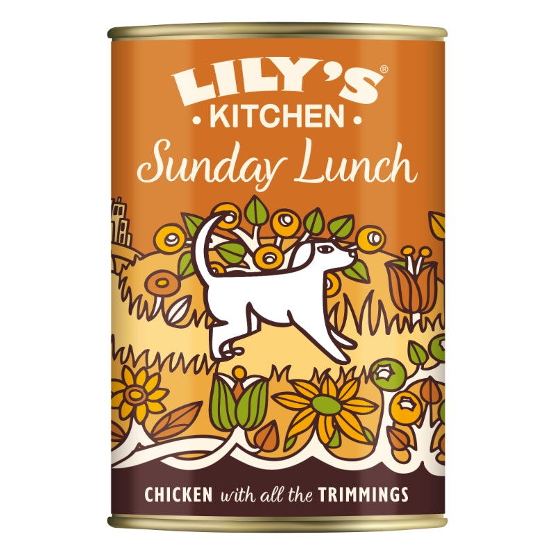 Lily's Kitchen Sunday Lunch Adult - piščanec - 400 g - 400 g