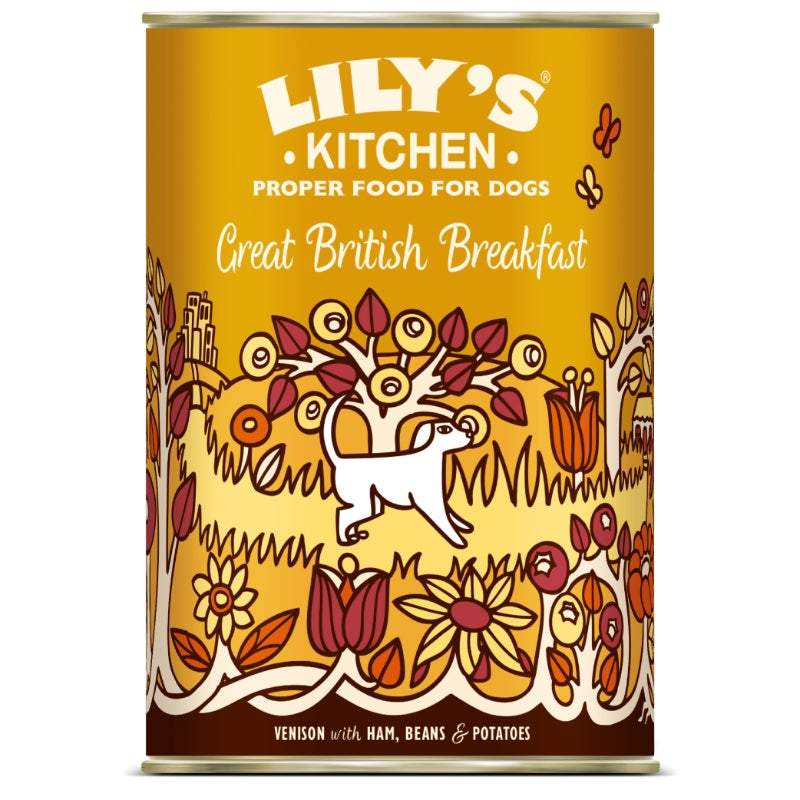 Lily's Kitchen Great British Breakfast Adult - divjačina, šunka in jajca - 400 g - 400 g
