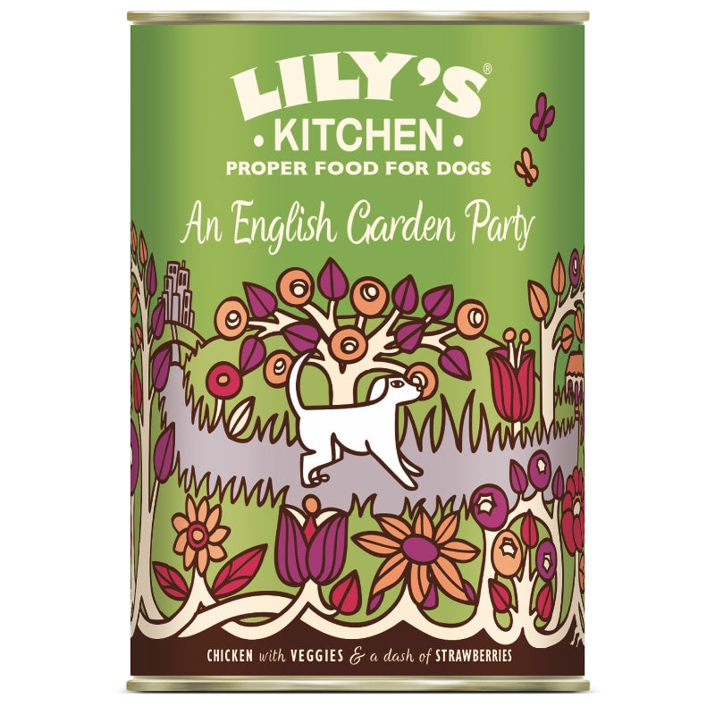 Lily's Kitchen English Garden Party Adult - piščanec - 400 g - 400 g