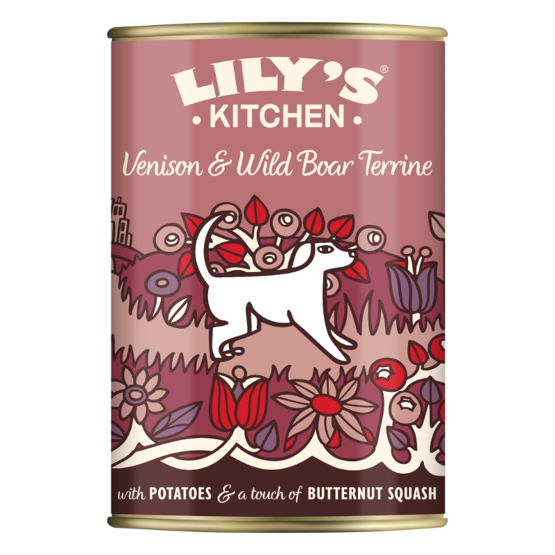 Lily's Kitchen Terrine Adult - divjačina in divji prašič - 400 g - 400 g