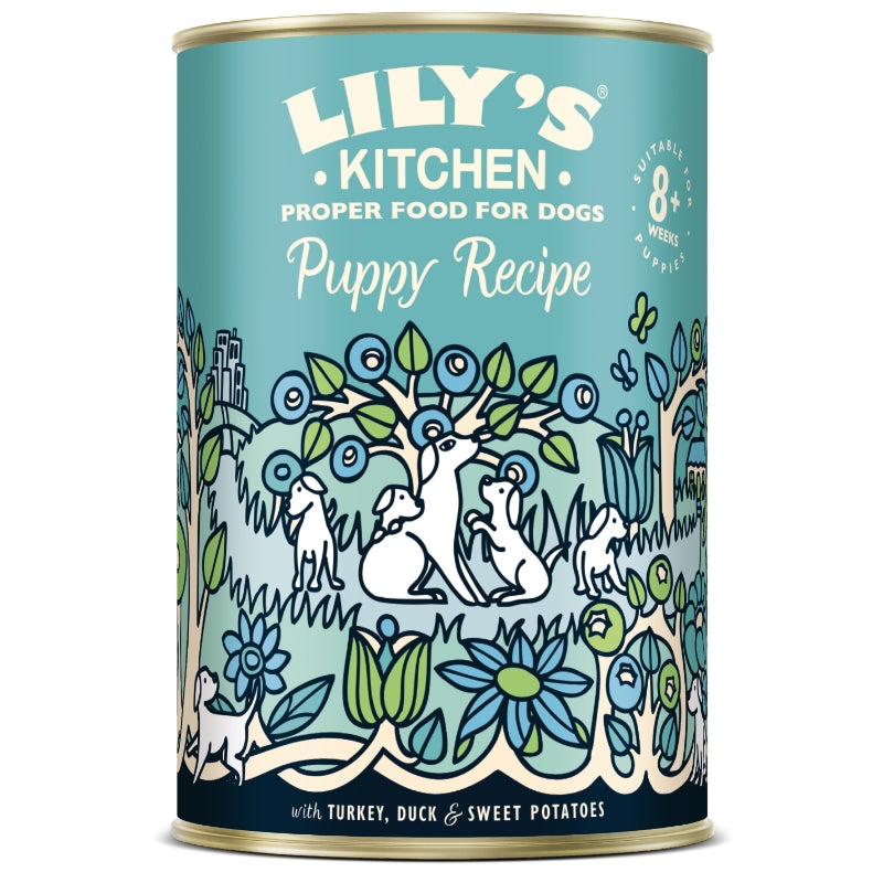 Lily's Kitchen Puppy Recipe - puran in raca - 400 g - 400 g