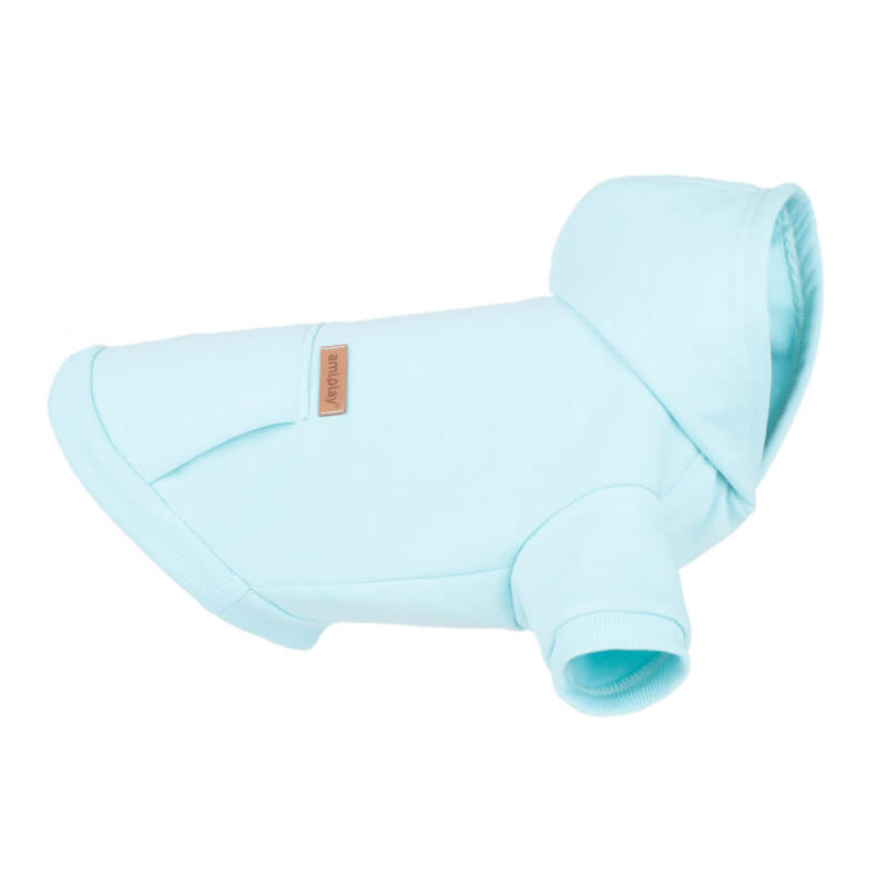 Amiplay pulover Hoodie Texas, modra - 60 cm