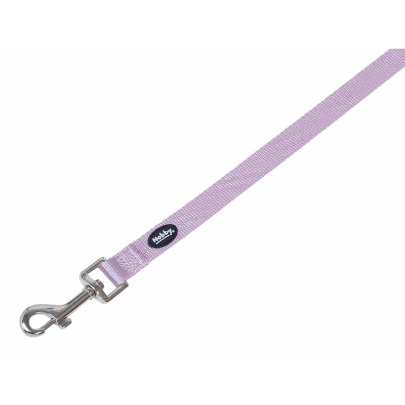 Nobby Classic povodec - svetlo vijolična - 120 cm - 25 mm