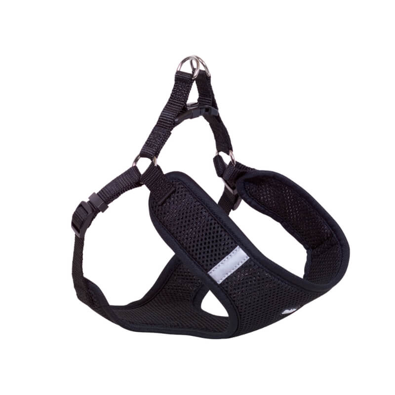 Nobby oprsnica Mesh Reflect, črna - 48-56 cm