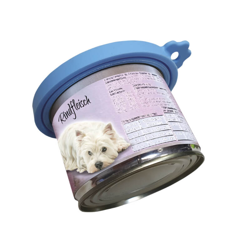 Nobby silikonski pokrov za pločevinke, svetlo moder - 9 cm (3)