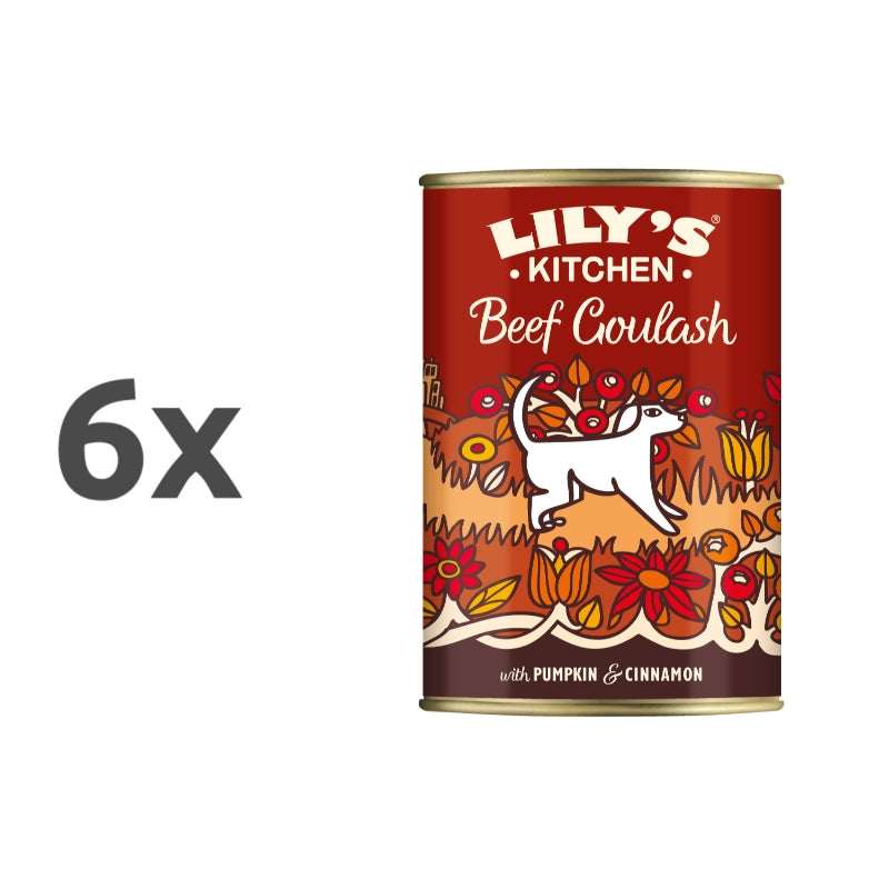 Lily's Kitchen Goulash Adult - govedina - 400 g - 6 x 400 g