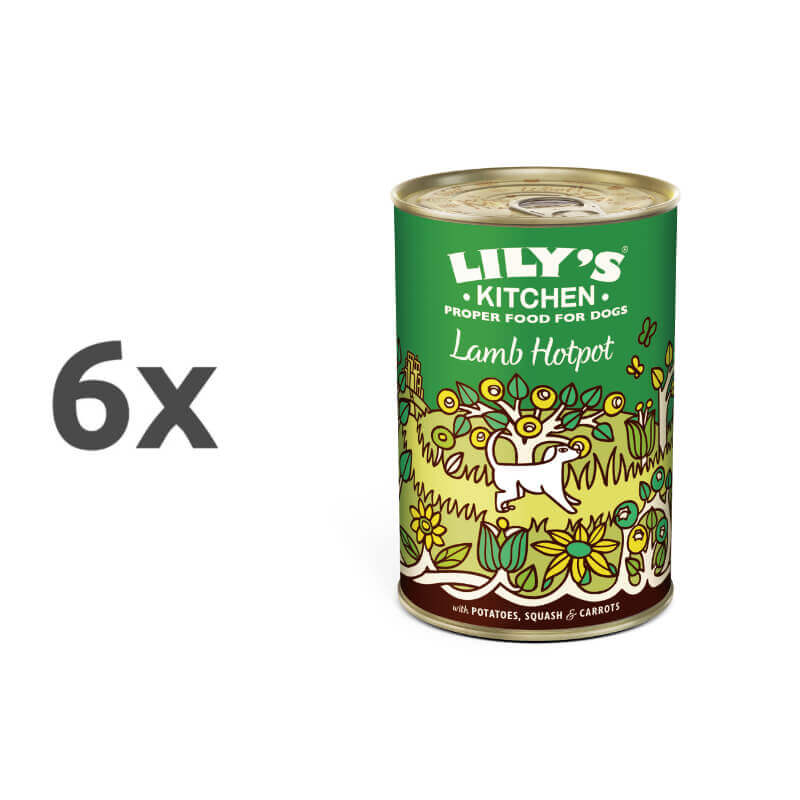Lily's Kitchen Hotpot Adult - jagnjetina - 400 g - 6 x 400 g