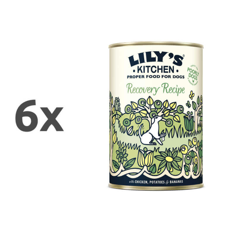 Lily's Kitchen Recovery Recipe Adult - piščanec - 400 g - 6 x 400 g