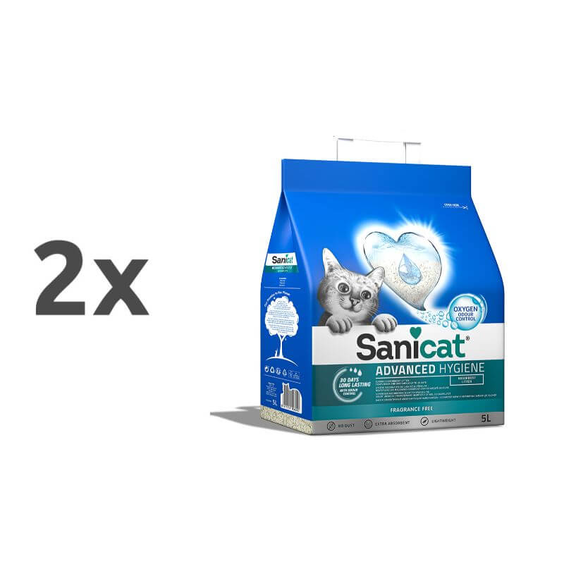 Sanicat posip Advanced Hygiene - 2 x 10 l