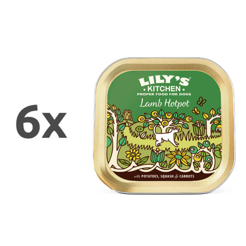 Lily's Kitchen Hotpot Adult - jagnjetina - 150 g - 6 x 150 g