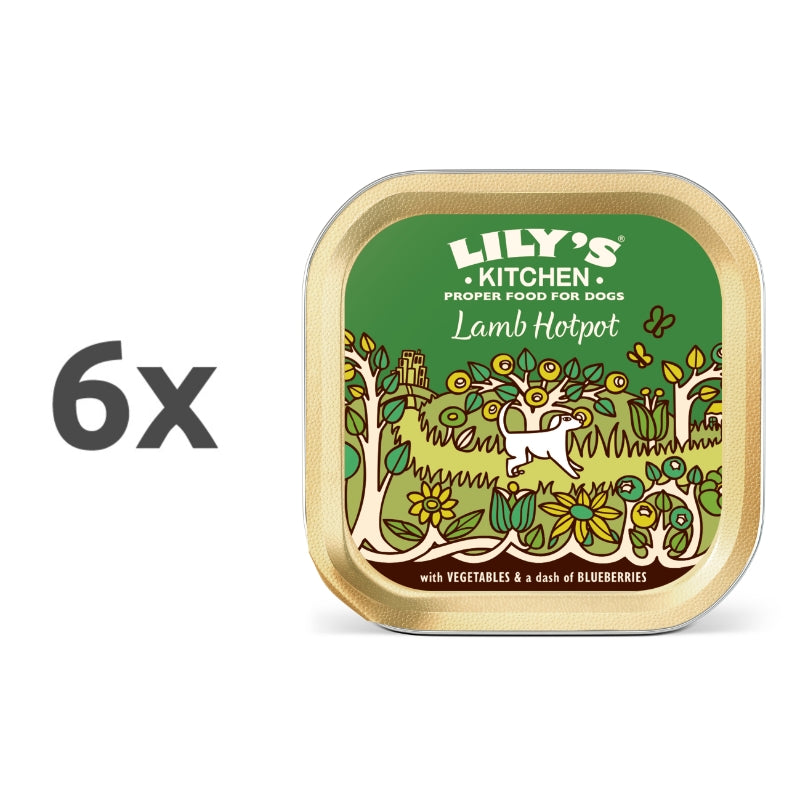 Lily's Kitchen Hotpot Adult - jagnjetina - 150 g - 6 x 150 g