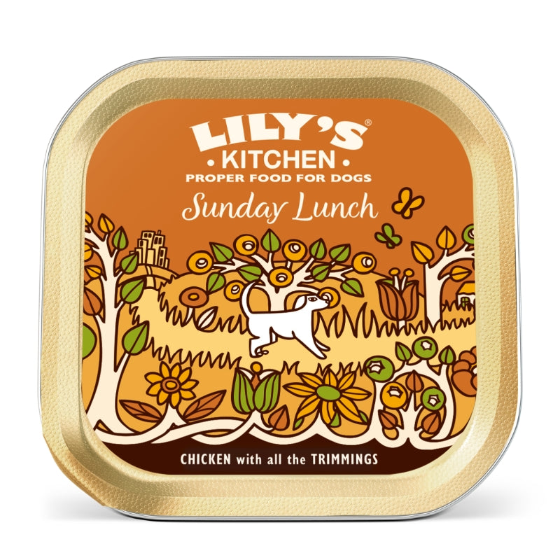 Lily's Kitchen Sunday Lunch Adult - piščanec - 150 g - 150 g