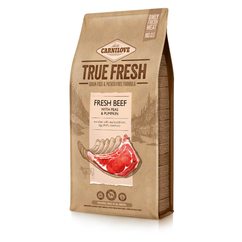 Carnilove Dog Adult True Fresh - govedina - 11,4 kg