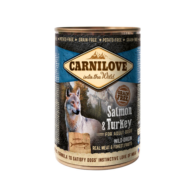 Carnilove Dog Adult - losos & puran, 400g - 400 g