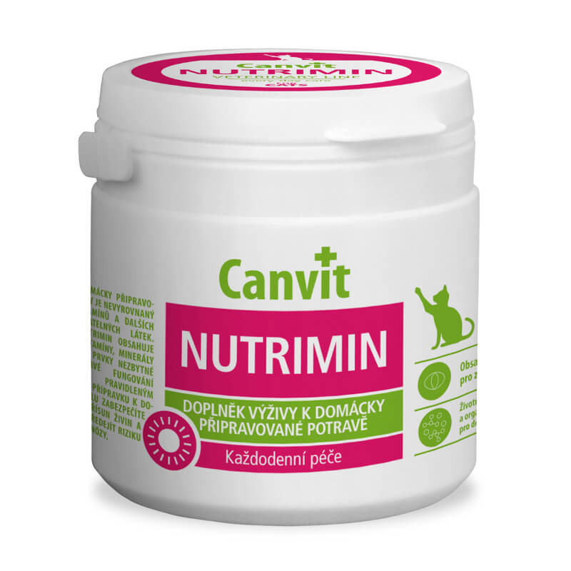 Canvit Nutrimin vitaminsko-mineralno dopolnilo za mačke - 150 g