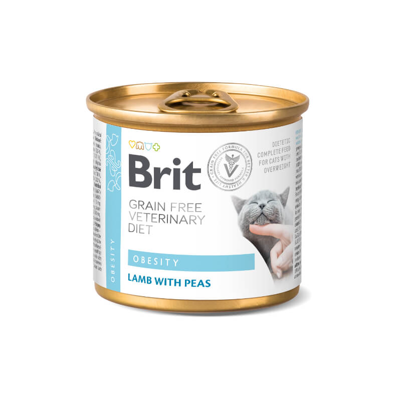 Brit GF Veterinarska dieta za mačke Obesity, 200g - 200 g