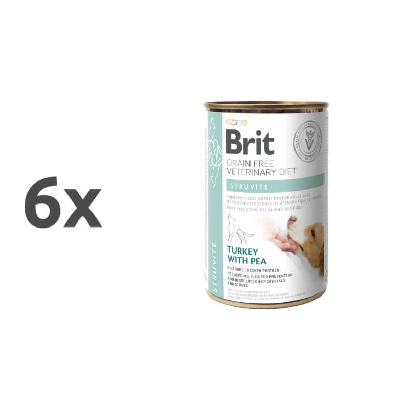Brit GF Veterinarska dieta za pse Struvite, 400g - 6 x 400 g